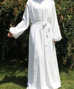 1840-2a - Kimono Glitzer Weiß L/XL