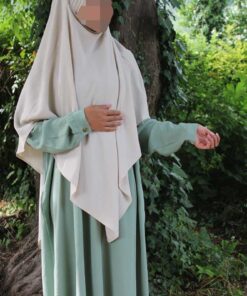 2137-5 - Abaya Marini Grün