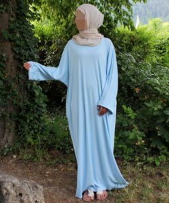 2141-3 - Abaya Feyin Hellblau
