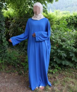 2141-4 - Abaya Feyin Blau