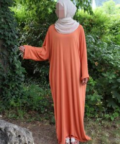 2141-5 - Abaya Feyin Orange
