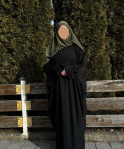 2350-2 - Abaya Fayola Schwarz