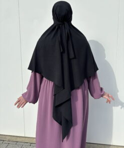 2608-11 - Khimar 1-lagig Jazz Schwarz