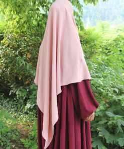 2608-2 - Khimar 1-lagig Jazz Rosa