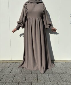 2609-1 - Abaya Lilani Taupe