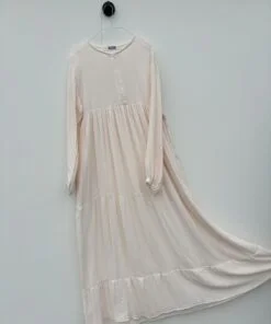 6004-1 - Musselin Abaya Hellaprikose