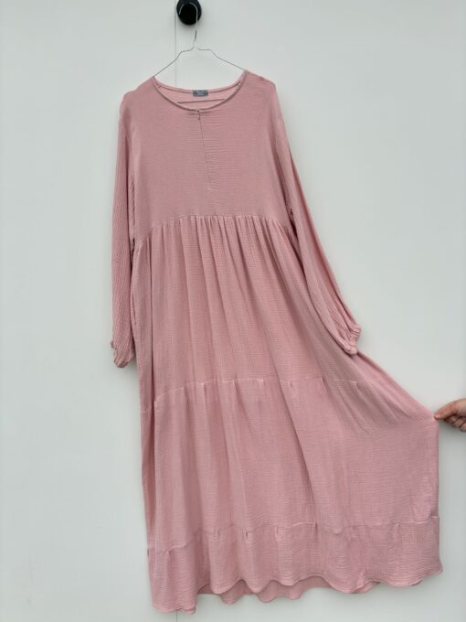 6004-3 - Musselin Abaya Rose